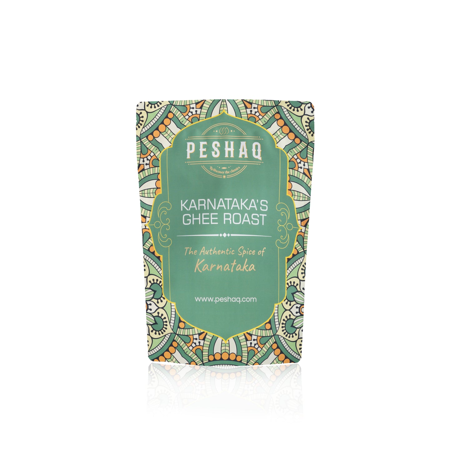 PESHAQ's Original Karnataka Ghee Roast Masala Paste (Raw, Not Curry Paste) | 2 Sachets – Serves 4–6